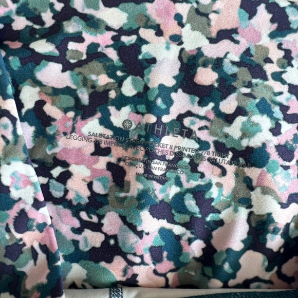 Athlete Salutation Stash II 7/8 Tight, Sequoia Multi, 1x - Picture 3 of 5